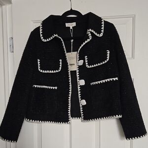 Black & White Women's Jacket